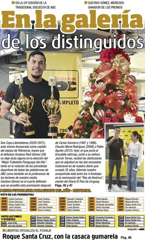 En la galería de los distinguidos  - Fútbol - ABC Color