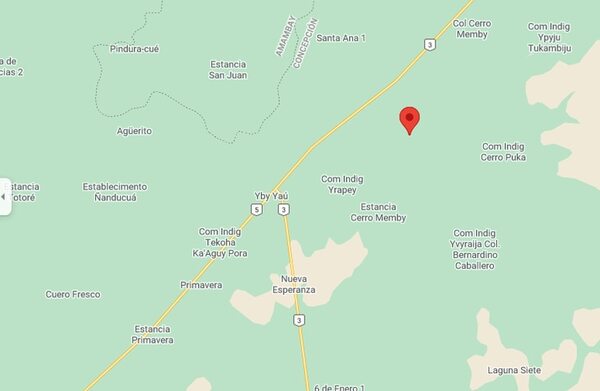 Encuentran muerto a uno de los desaparecidos en Yby Yaú - Nacionales - ABC Color