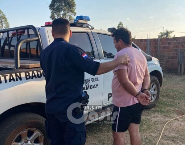 Policía detiene a presunto sicario en Capitán Bado