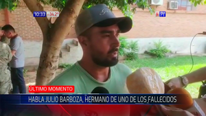 "Vergüenza vivir en Paraguay", lamenta hermano de asesinado