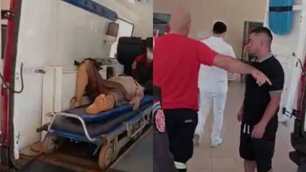 Crónica / [VIDEO] Denunció a doctores: Mientras su padrastro sangraba, ellos chateaban