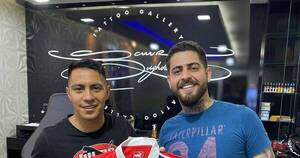 La Nación / Samir Bughdadi, el paraguayo que tatúa a las estrellas del fútbol