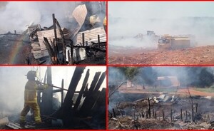 Bomberos están saturados y dos camiones quedaron descompuestos