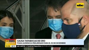 Preliminar por compra de “tapabocas de oro” en la Dinac será este jueves - ABC Noticias - ABC Color