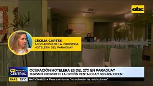 Ocupación hotelera en Paraguay es del 27% - ABC Noticias Central - ABC Color