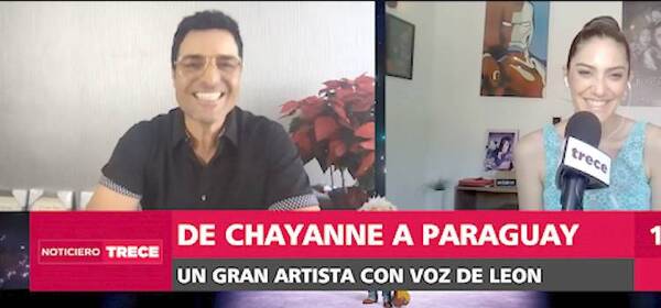 Crónica / ¡Miren con quién habló esta vez la periodista Lucía Sapena!