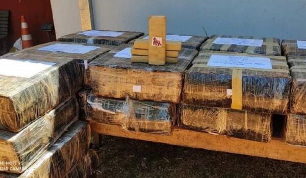 Yatytay: Policía incauta casi 1.000 kilos de marihuana