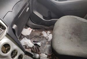 Conductor con altísimo grado de alcohol en sangre causa choque en cruce semafórico - Nacionales - ABC Color