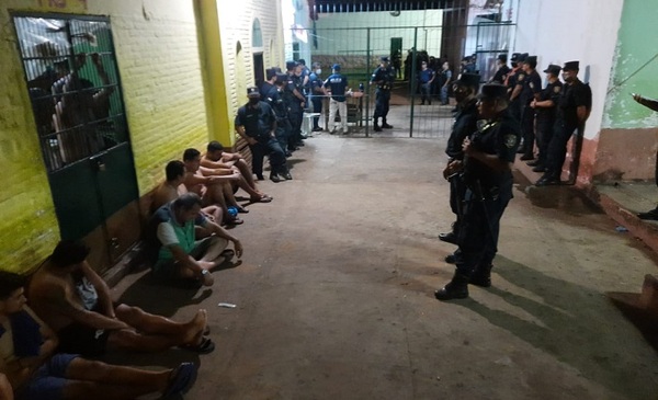 Se aborta fuga en Penal de Villarrica de peligrosos internos