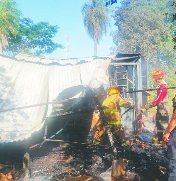 Mamá salvó a sus dos hijos de un incendio