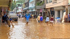 Inundaciones en Brasil: declaran estado de emergencia en 116 ciudades de Bahía