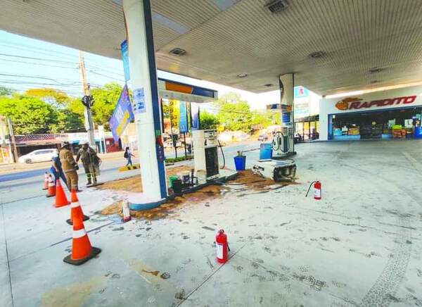 SE FUÉ SIN PAGAR Y CASI INCENDIÓ LA ESTACIÓN DE SERVICIO - El Observador