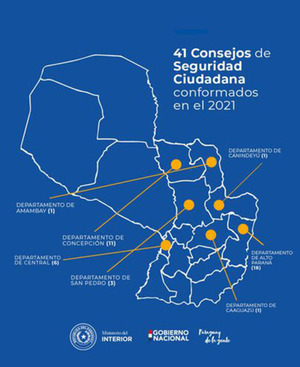 41 Consejos de Seguridad Ciudadana ya fueron implementados en 7 departamentos del país | DIARIO PRIMERA PLANA