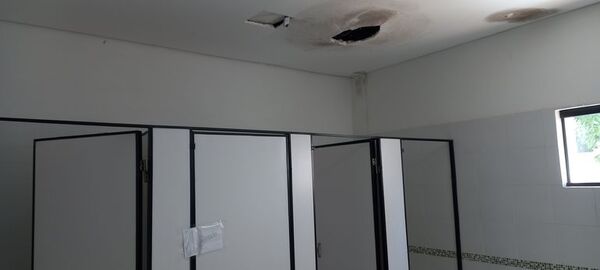 Edificio de centro cultural departamental de Caaguazú con serias falencias estructurales - Nacionales - ABC Color