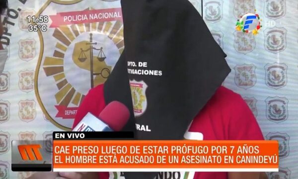 Cayó preso luego de estar prófugo por 7 años | Telefuturo