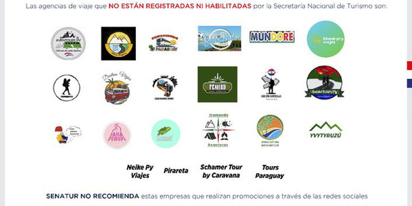 ATENCIÓN: EMPRESAS DE TURISMO NO HABILITADAS NI REGISTRADAS ANTE LA SENATUR - Itapúa Noticias