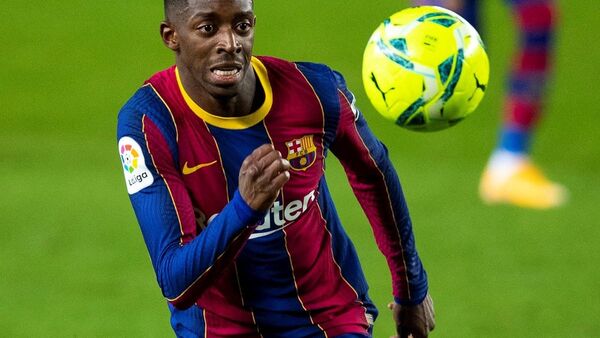 Barcelona admite que renovación de Dembélé está complicada
