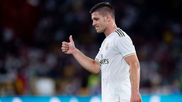 Luka Jovic, nuevo positivo en coronavirus