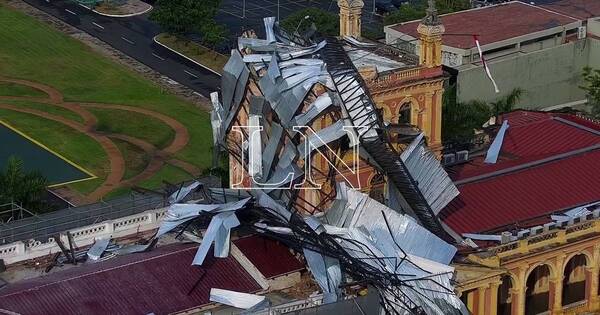 La Nación / Palacio de López: “No hay riesgo de colapso”