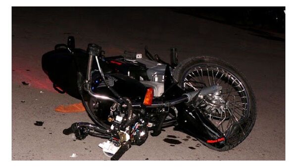 Accidente de tránsito deja un motociclista fallecido