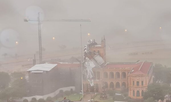 Temporal causa estragos en Palacio de López