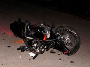 Accidente de tránsito deja un motociclista fallecido