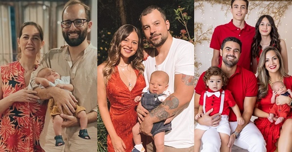 Cayetano, Bruno y Balta, vivirán su primer año nuev