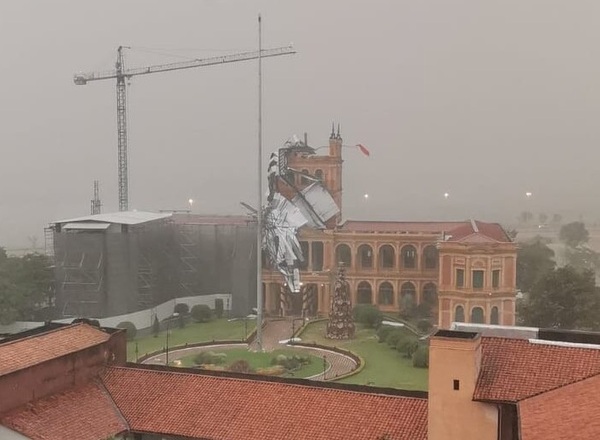 Harán estudios para determinar daños en Palacio de López tras tormenta