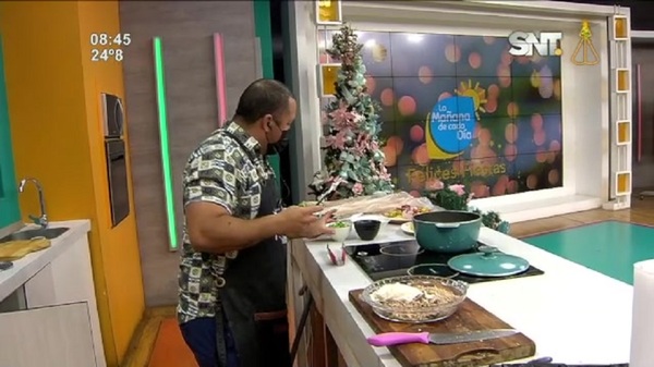 Cocina LMCD: Pionono con relleno de lomo se cerdo UPISA - SNT