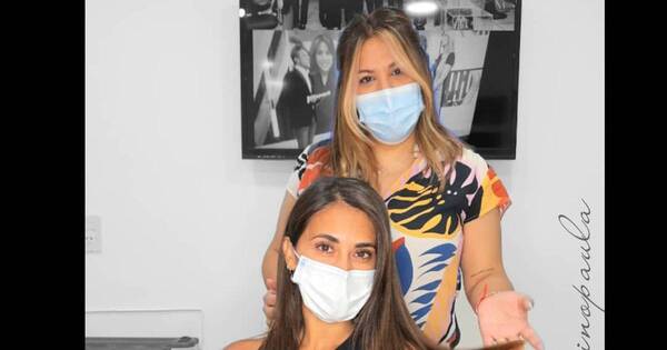 La Nación / Antonela Roccuzzo sorprendió a todos tras su paso por un centro de belleza