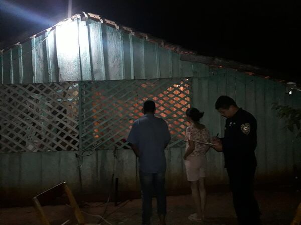 Delincuentes aprovecharon temporal para asaltar a una mujer y su pequeño hijo en José Leandro Oviedo
