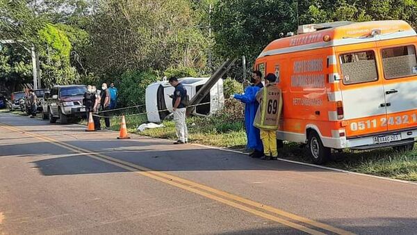 Accidente con derivación fatal en Atyrá - Nacionales - ABC Color