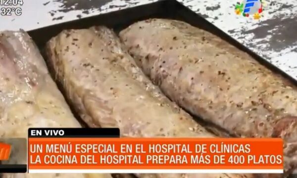 Menú especial en Clínicas por fiesta de Año Nuevo | Telefuturo