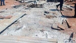 Familia muere tras incendio de vivienda en Caaguazú