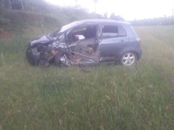 Militares alcoholizados protagonizan choque en San Ignacio - Noticiero Paraguay