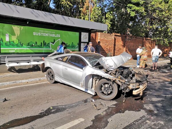 Accidentes de tránsito se registraron a primeras horas del año nuevo