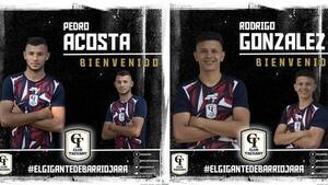 Crónica / Pedro Acosta y Rodrigo González se suman a Tacuary