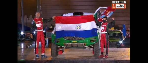 Crónica / Nelson Sanabria y Andrea Lafarja completaron el primer día del Rally Dakar