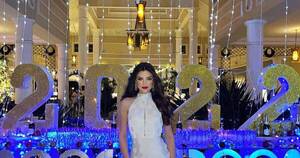 La Nación / Nadia Ferreira recibió al 2022 en Punta Cana