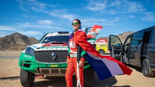 Dakar: Primer día de Nelson Sanabria y Andrea Lafarja