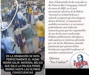 Crónica / Humo raro en un bar intoxicó a varios péndex ndaje