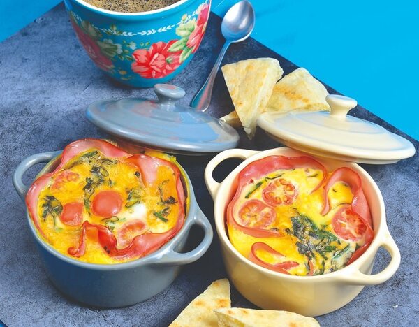 Canastitas de jamón, huevo y tomates cherry: un brunch fácil y delicioso - Gastronomía - ABC Color