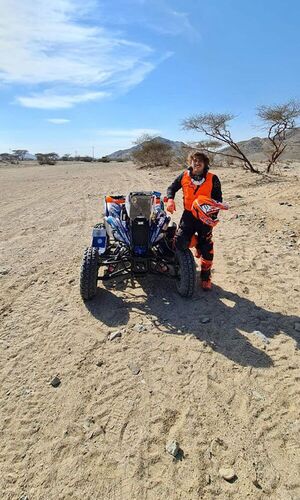 Nelson Sanabria completó la primera etapa del Dakar - Automovilismo - ABC Color