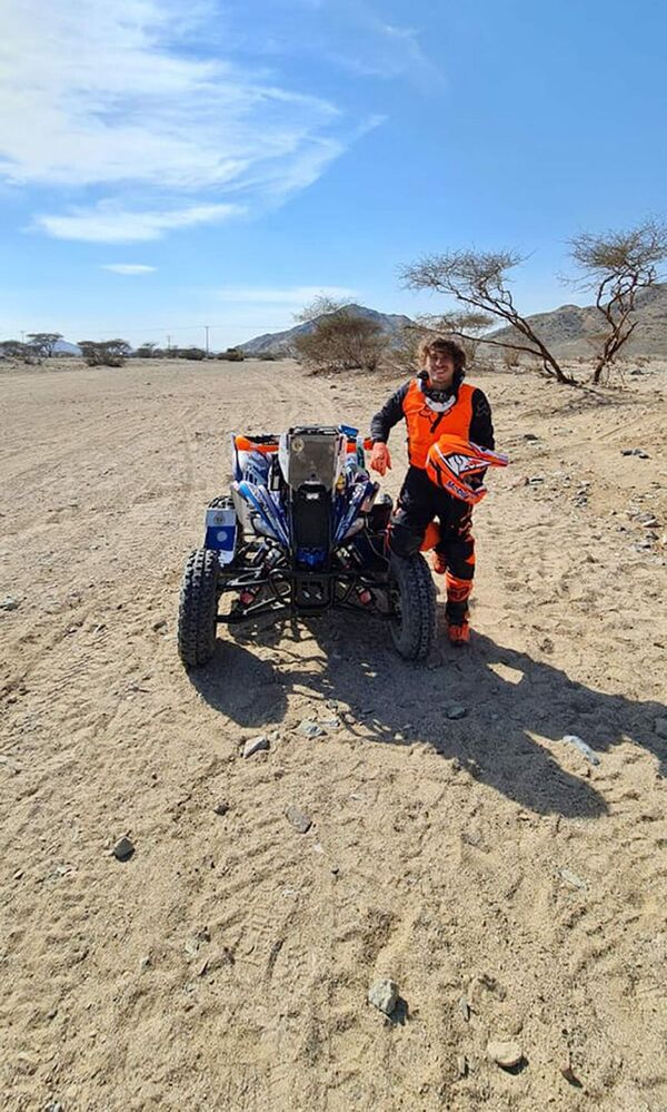 Nelson Sanabria completó la primera etapa del Dakar - Automovilismo - ABC Color