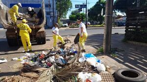 Año Nuevo deja más de 800.000 kilos de basura en Asunción