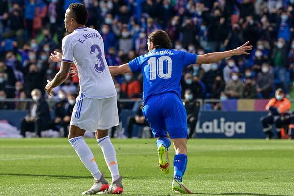 Crónica / Getafe omopa’a unomi al puntero Real Madrid