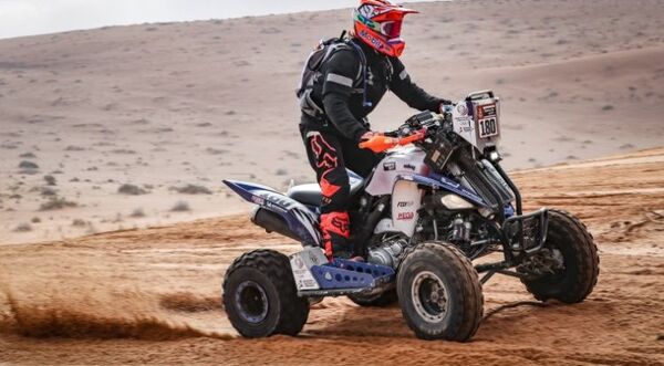 Nelson Sanabria abandona el Dakar 2022