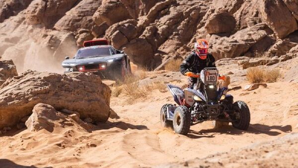 Nelson Sanabria abandona el Dakar