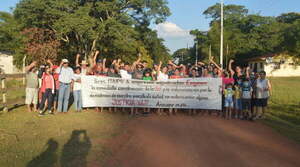 Realizan manifestación ante demora de Itaipú por construcción de USF en San José de los Arroyos - Noticiero Paraguay