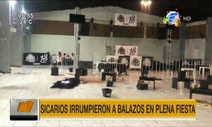 Sicarios irrumpieron a balazos fiesta de Año Nuevo en PJC | Telefuturo